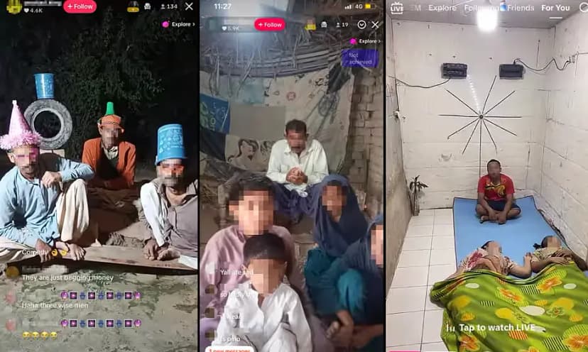 Ăn xin online trên TikTok